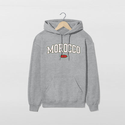 Morocco Flag Hoodie - Unisex