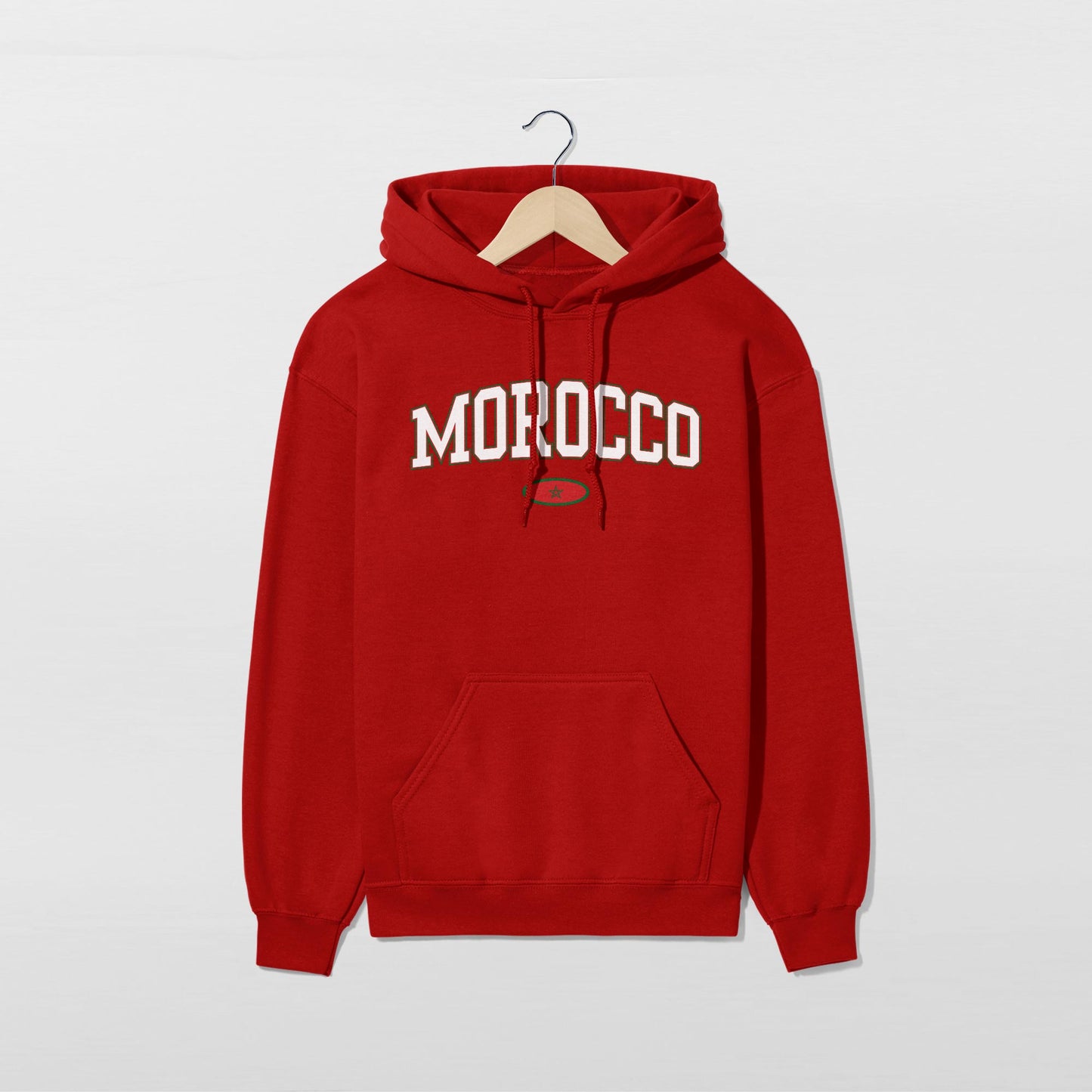 Morocco Flag Hoodie - Unisex