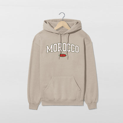 Morocco Flag Hoodie - Unisex