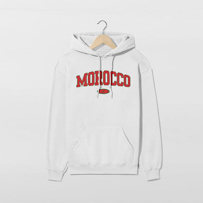 Morocco Flag Hoodie - Unisex