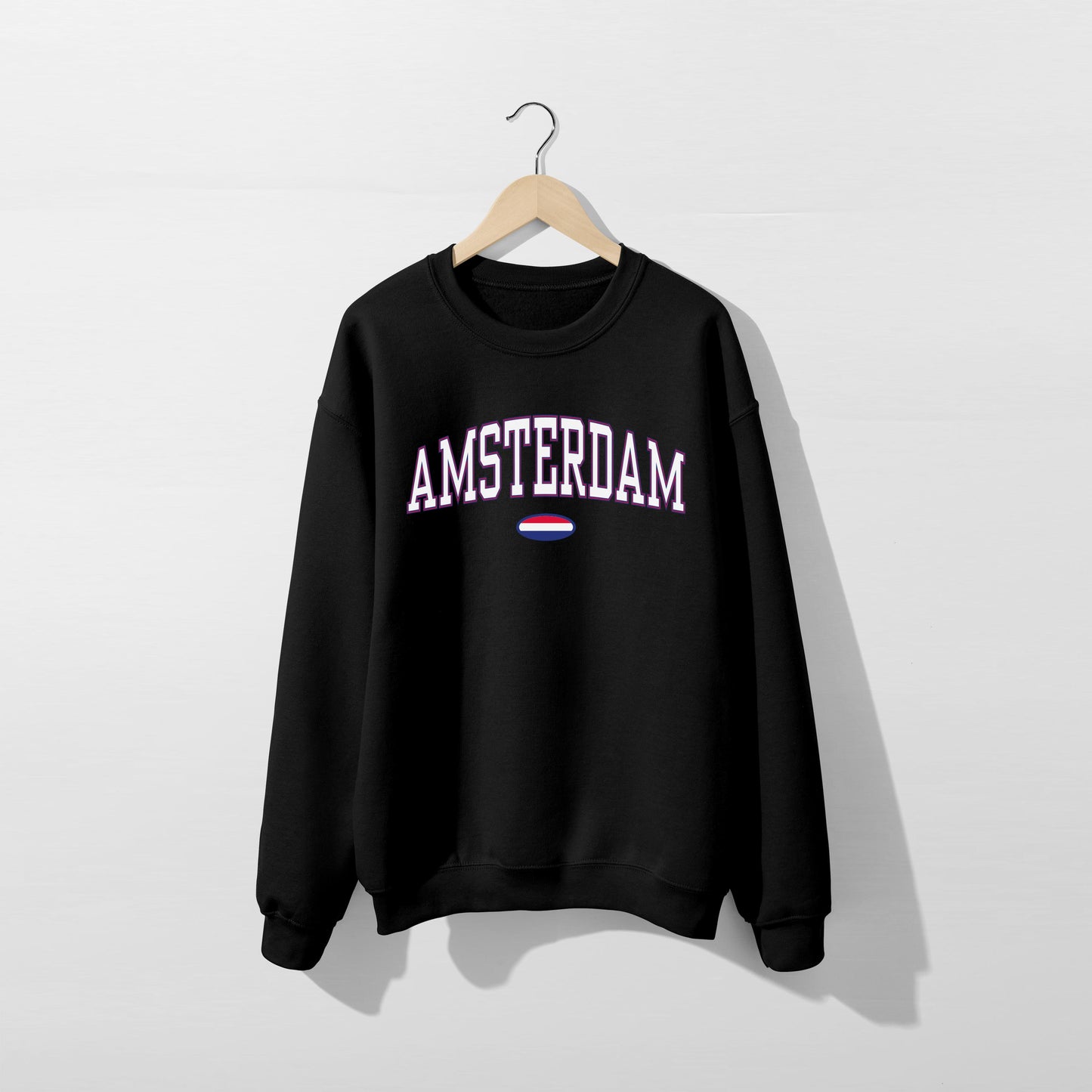 Sudadera con la bandera de Ámsterdam