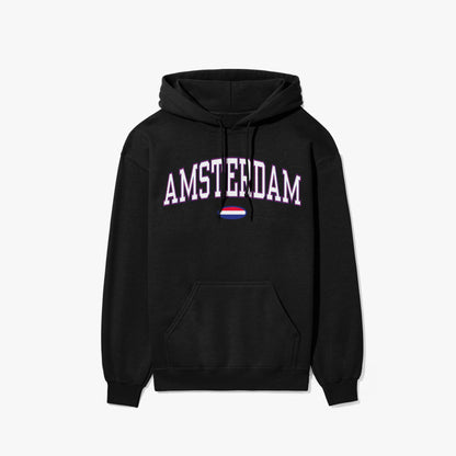 Amsterdam Flag Hoodie - Unisex