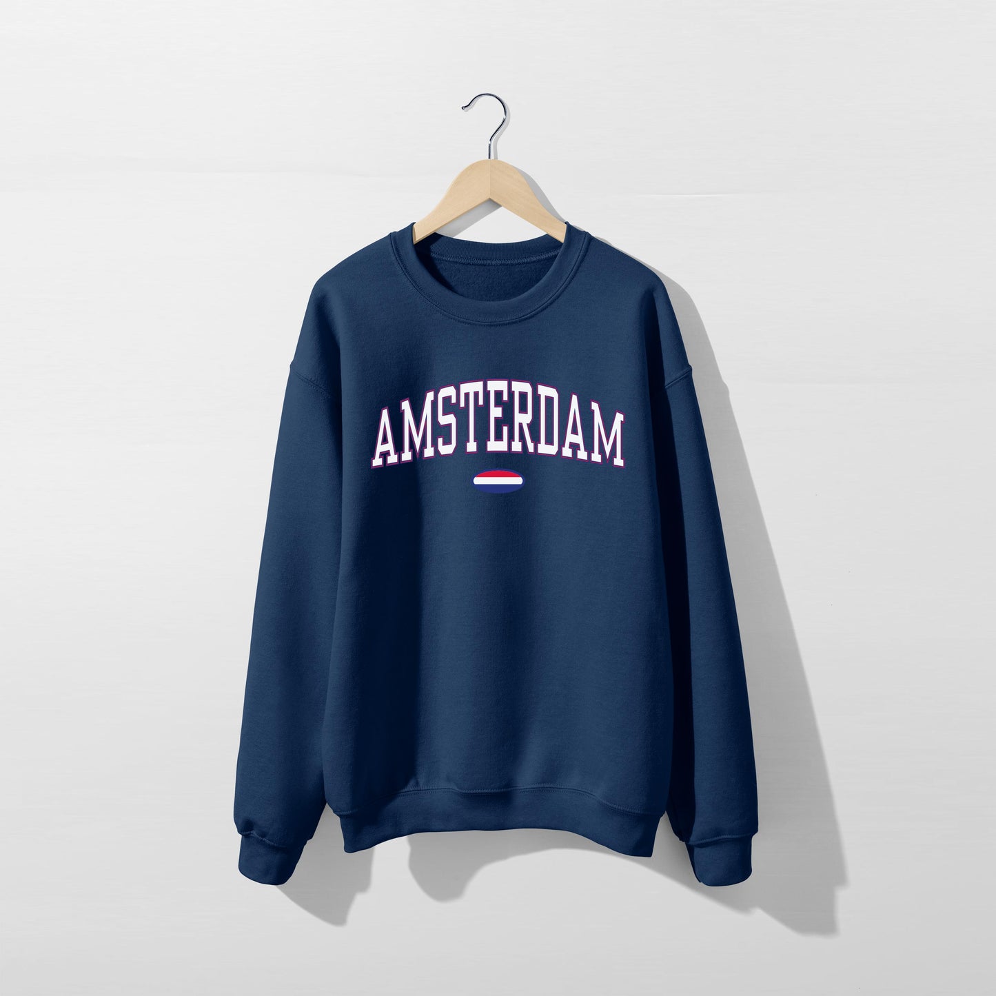 Sudadera con la bandera de Ámsterdam