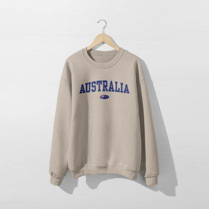 Sweat-shirt avec drapeau australien