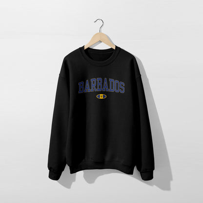 Sudadera con la bandera de Barbados