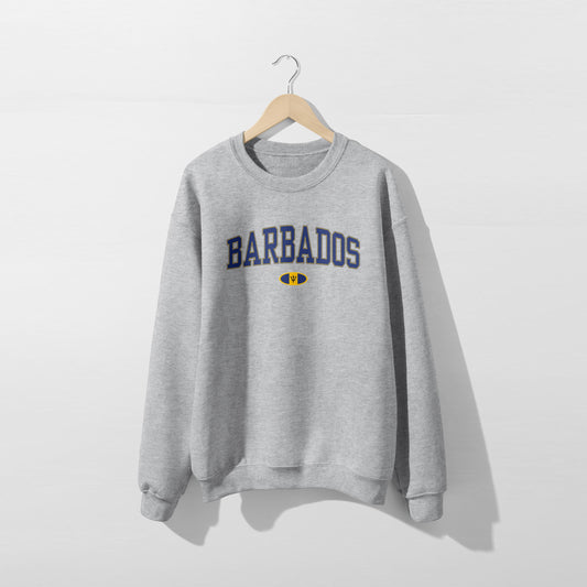 Sudadera con la bandera de Barbados