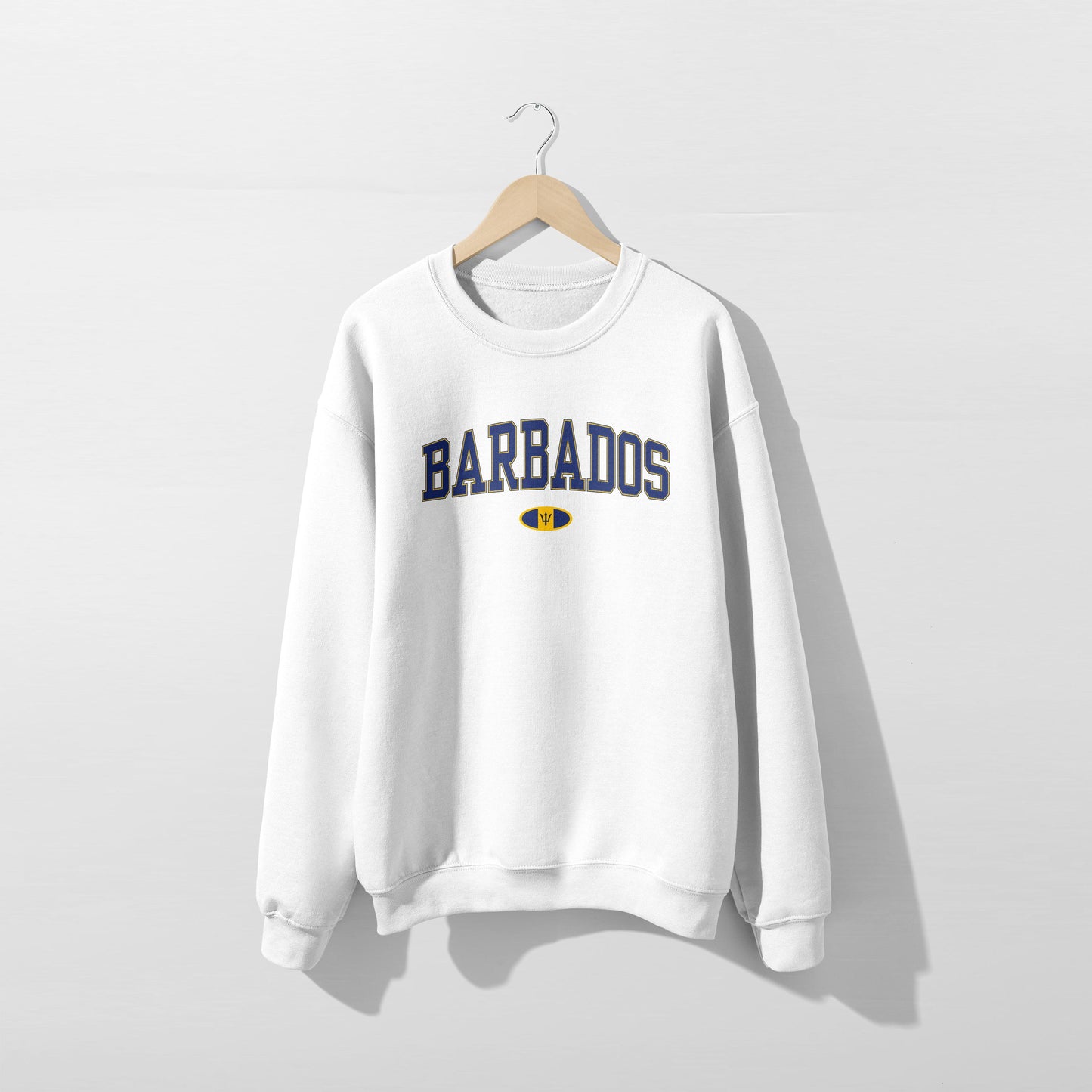 Sudadera con la bandera de Barbados