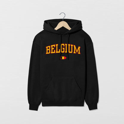 Belgium Flag Hoodie- Unisex