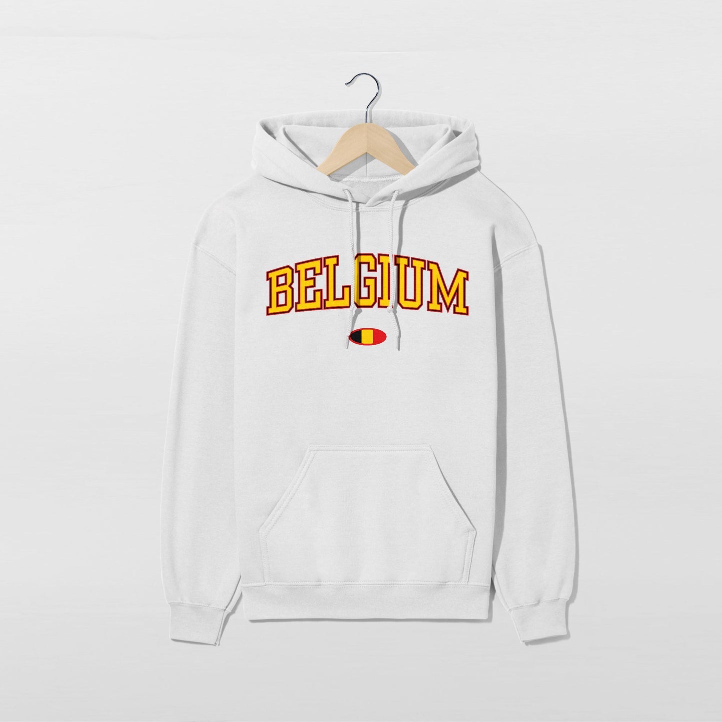 Belgium Flag Hoodie- Unisex