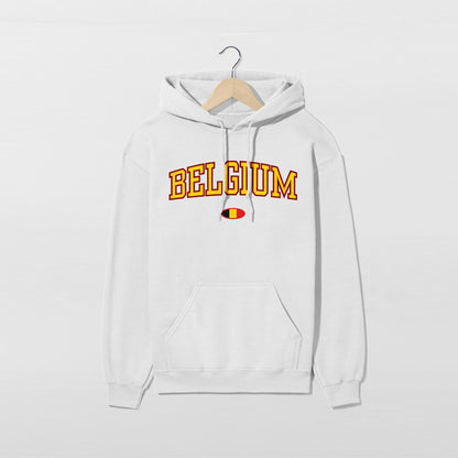 Belgium Flag Hoodie- Unisex