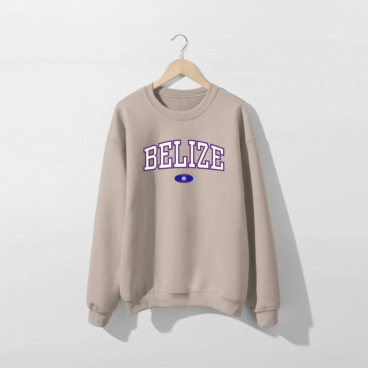 Belize Flag Sweatshirt - Unisex