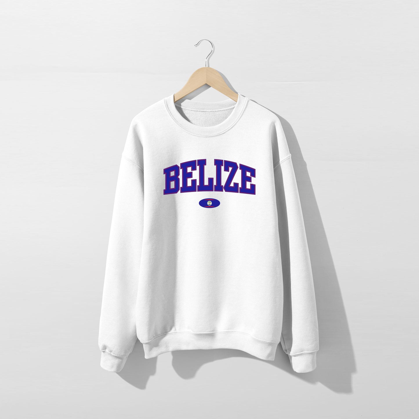 Belize Flag Sweatshirt - Unisex