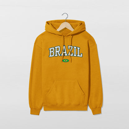 Brazil Flag Hoodie - Unisex