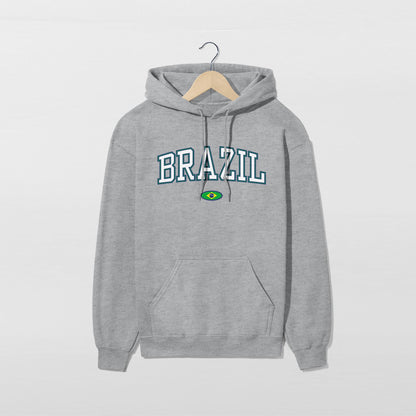 Brazil Flag Hoodie - Unisex