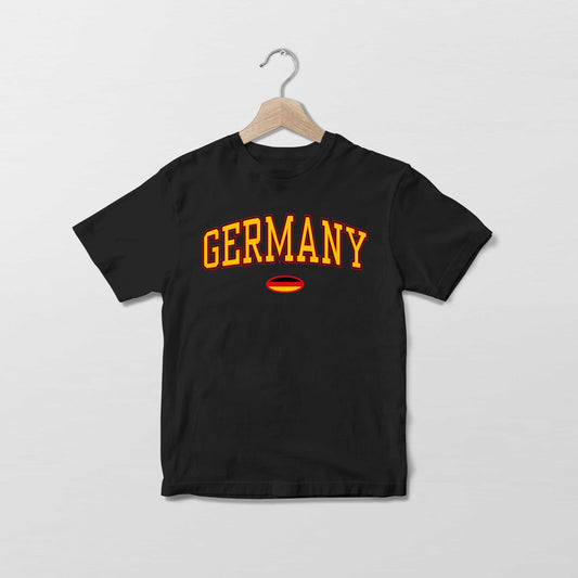 T-shirt avec le drapeau de l'Allemagne