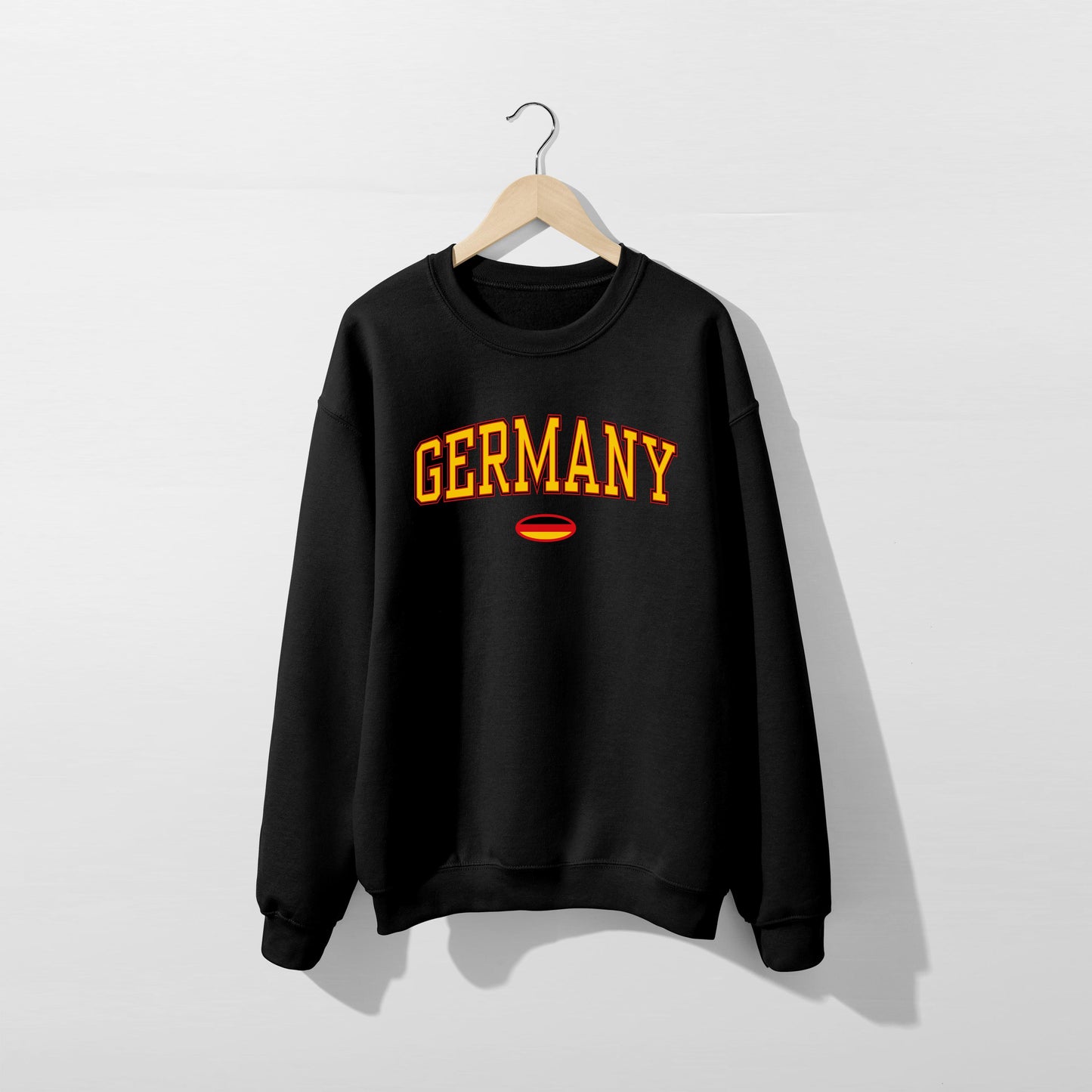 Sweat-shirt avec drapeau de l'Allemagne