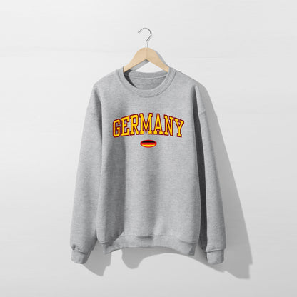 Sweat-shirt avec drapeau de l'Allemagne