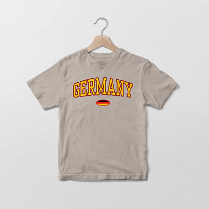 Camiseta con la bandera de Alemania