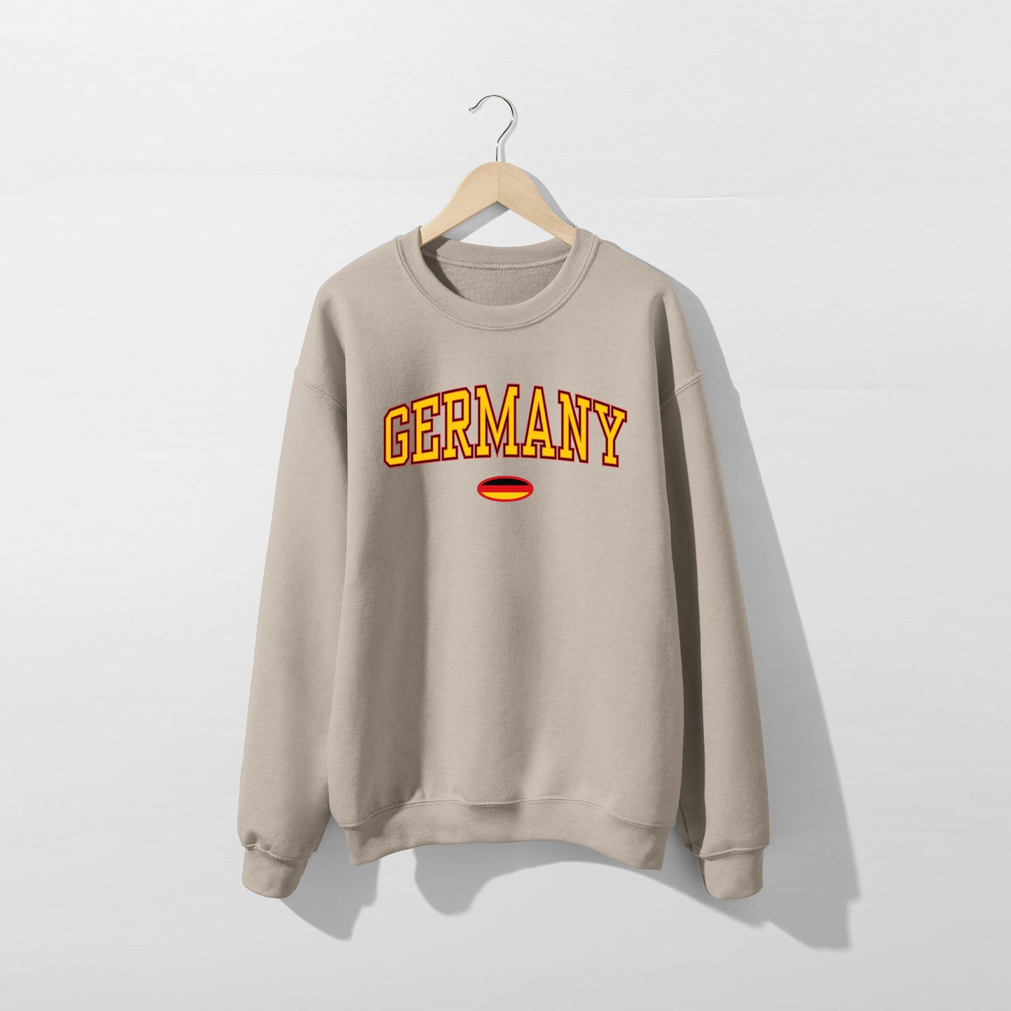 Sweat-shirt avec drapeau de l'Allemagne