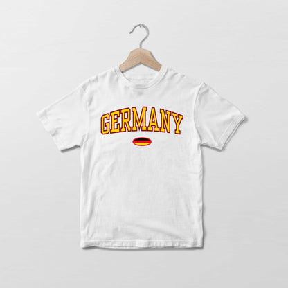 T-shirt avec le drapeau de l'Allemagne