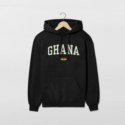 Ghana Flag Hoodie - Unisex