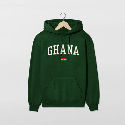 Ghana Flag Hoodie - Unisex