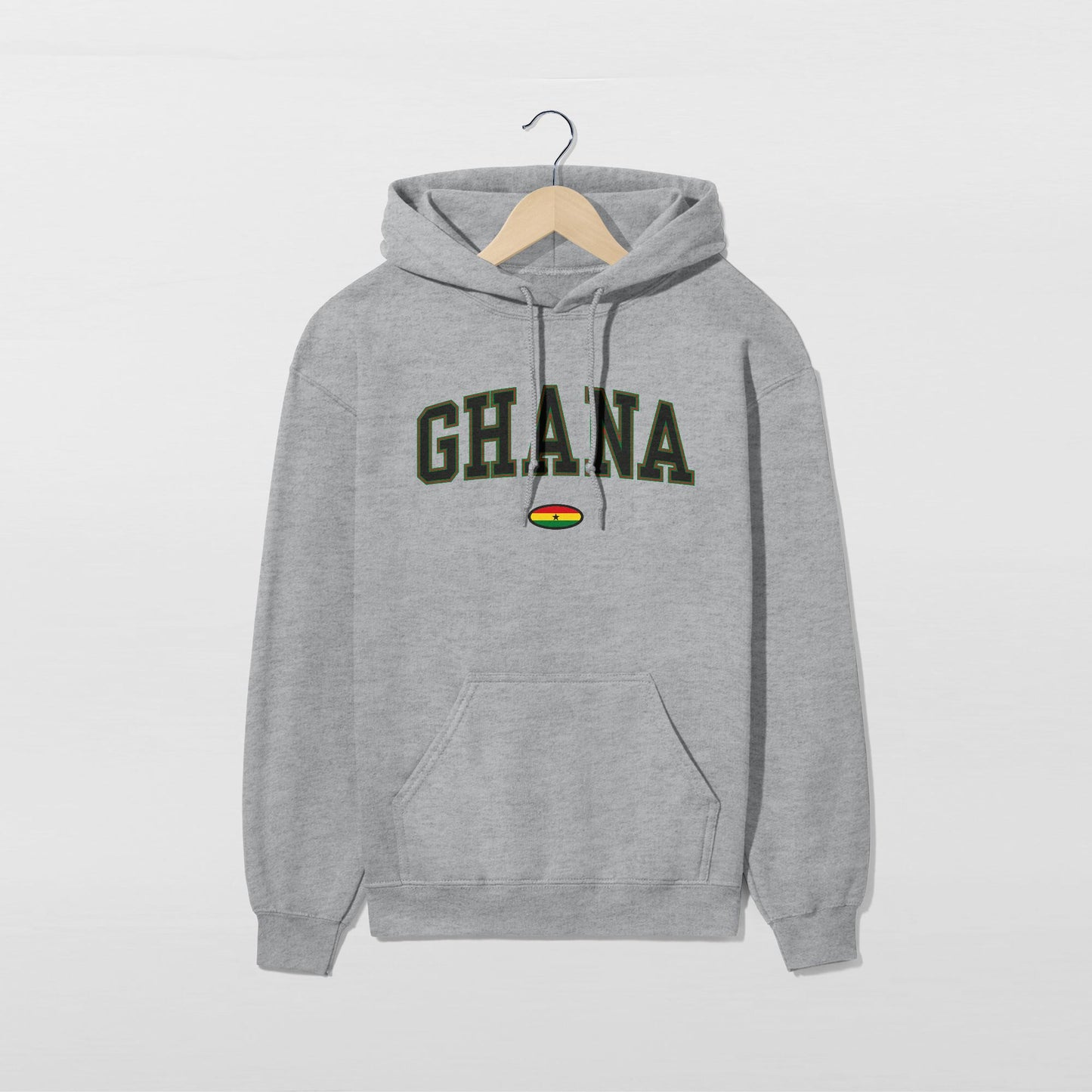 Ghana Flag Hoodie - Unisex