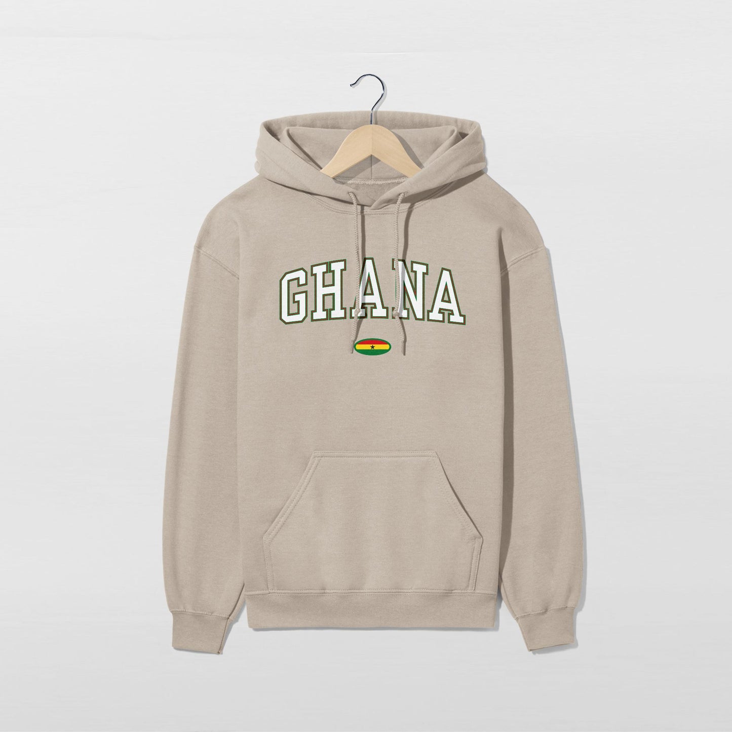 Ghana Flag Hoodie - Unisex