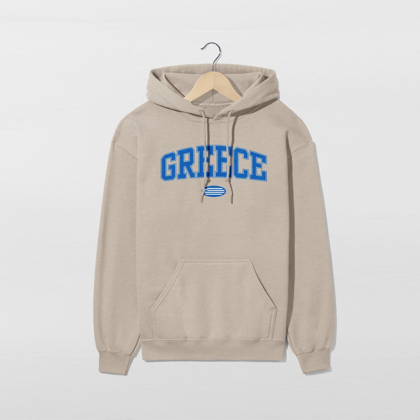 Greece Flag Hoodie - Unisex