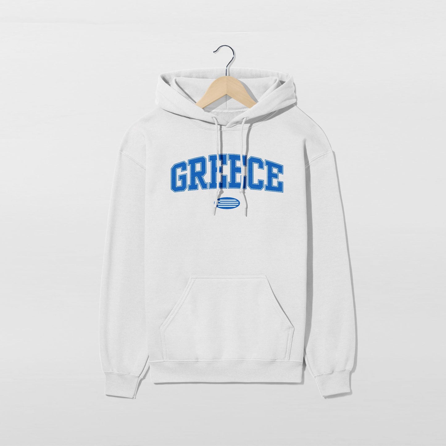 Greece Flag Hoodie - Unisex