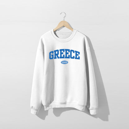 Greece Flag Sweatshirt - Unisex