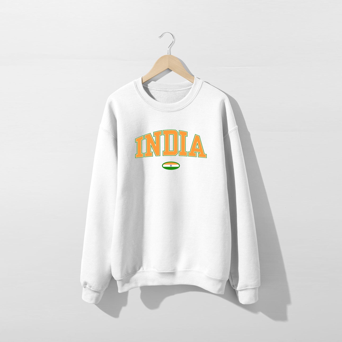 India Flag Sweatshirt - Unisex