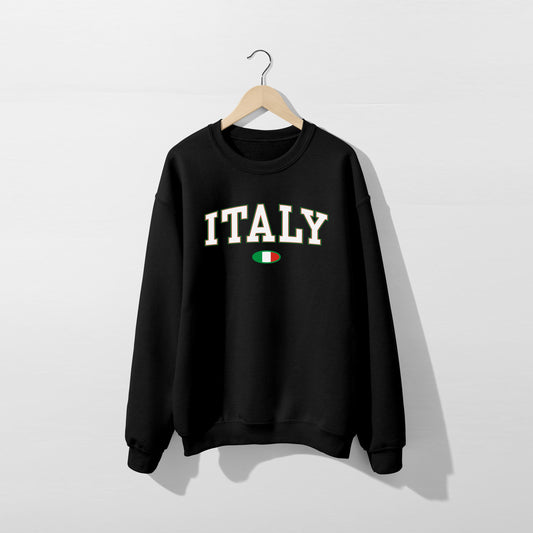 Italy Flag Sweatshirt - Unisex