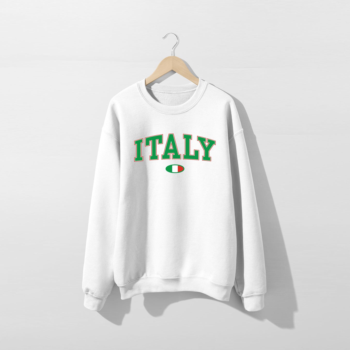 Italy Flag Sweatshirt - Unisex