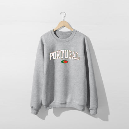 Portugal Flag Sweatshirt - Unisex