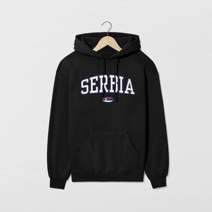 Serbia Flag Hoodie - Unisex