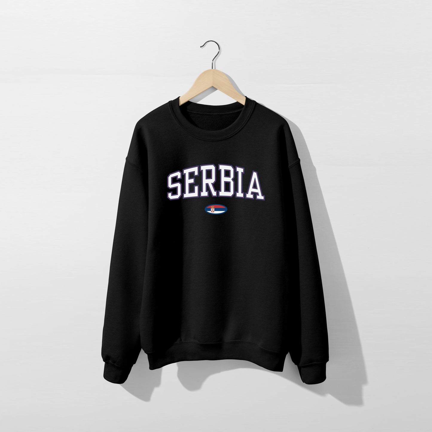 Serbia Flag Sweatshirt - Unisex