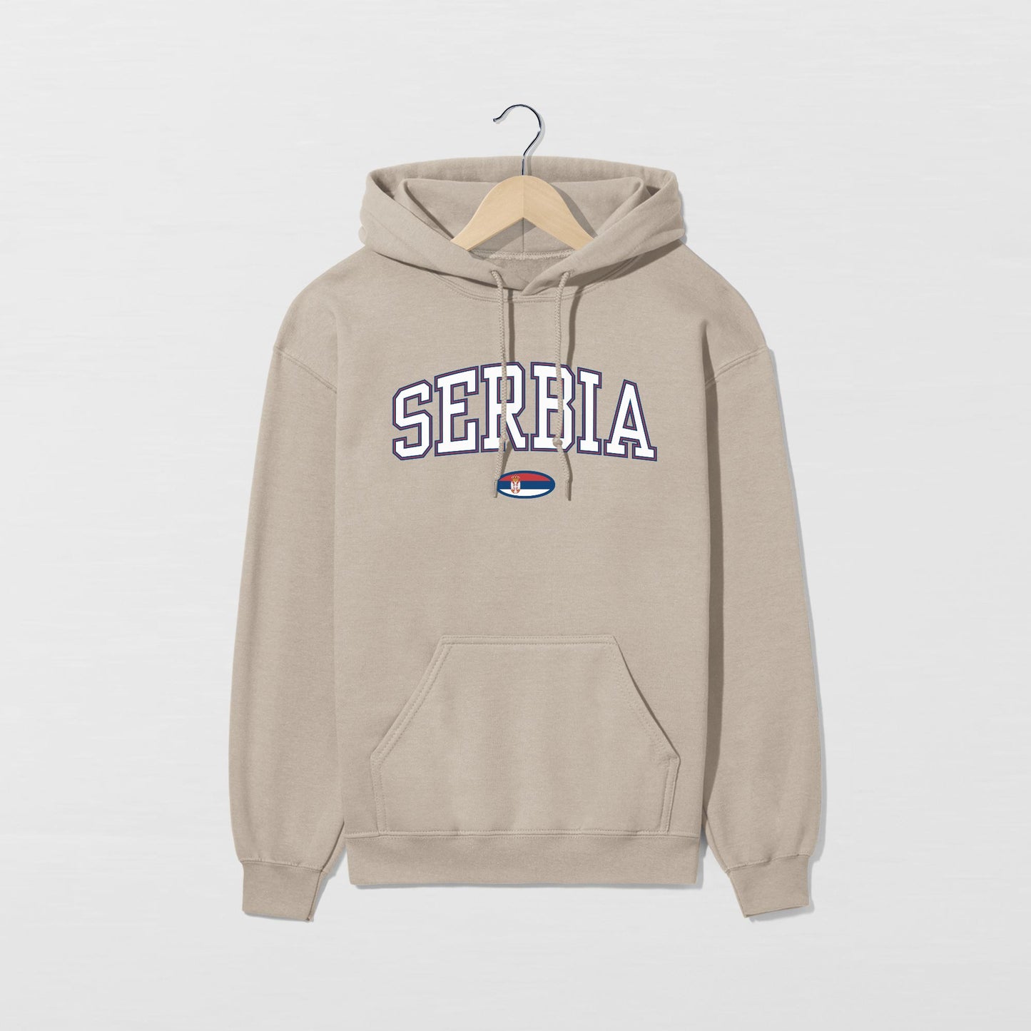 Serbia Flag Hoodie - Unisex