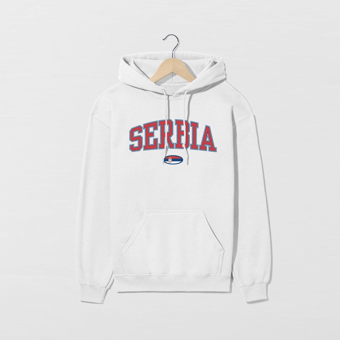 Serbia Flag Hoodie - Unisex