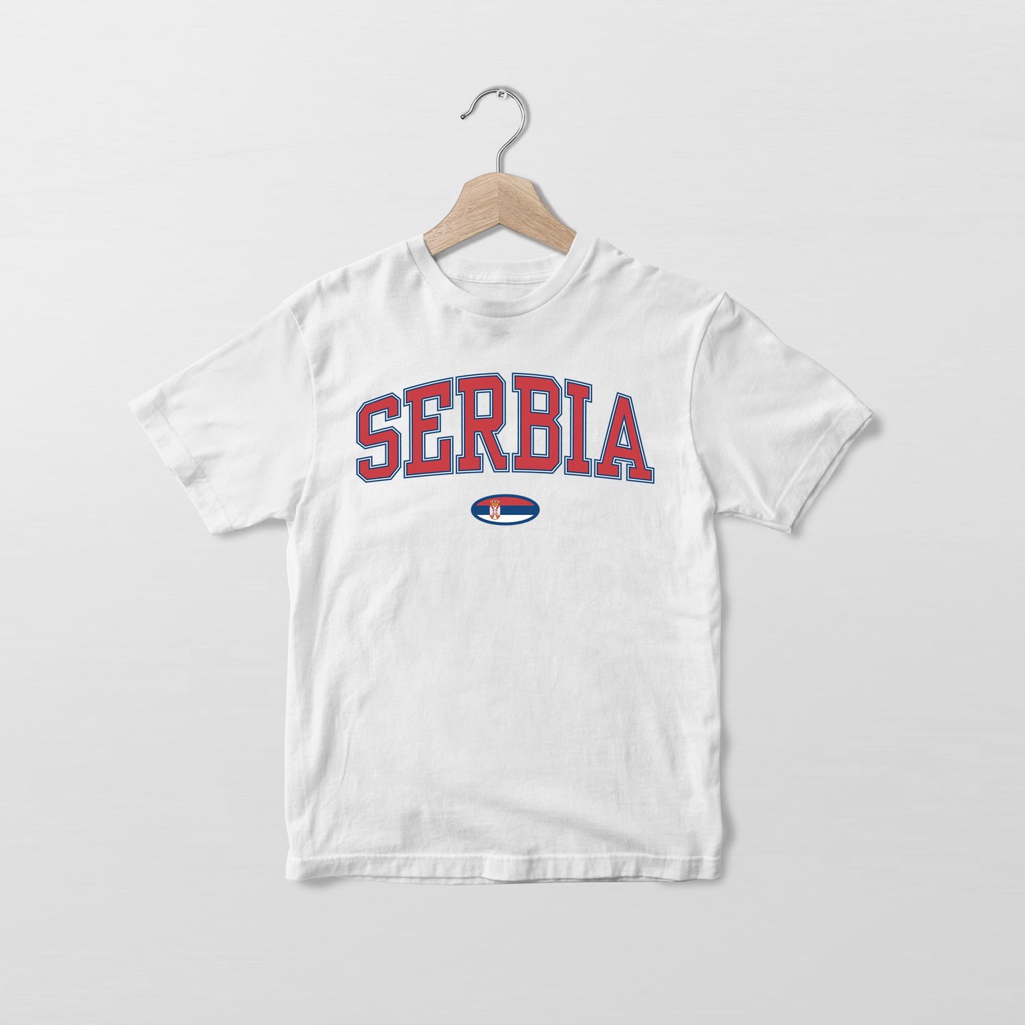 Serbia Flag T-Shirt - Unisex