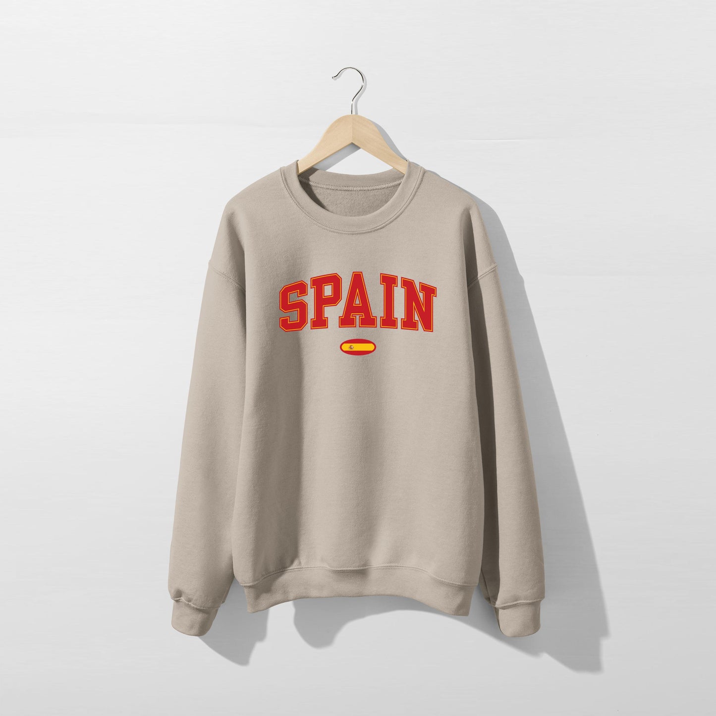 Spain Flag Sweatshirt - Unisex