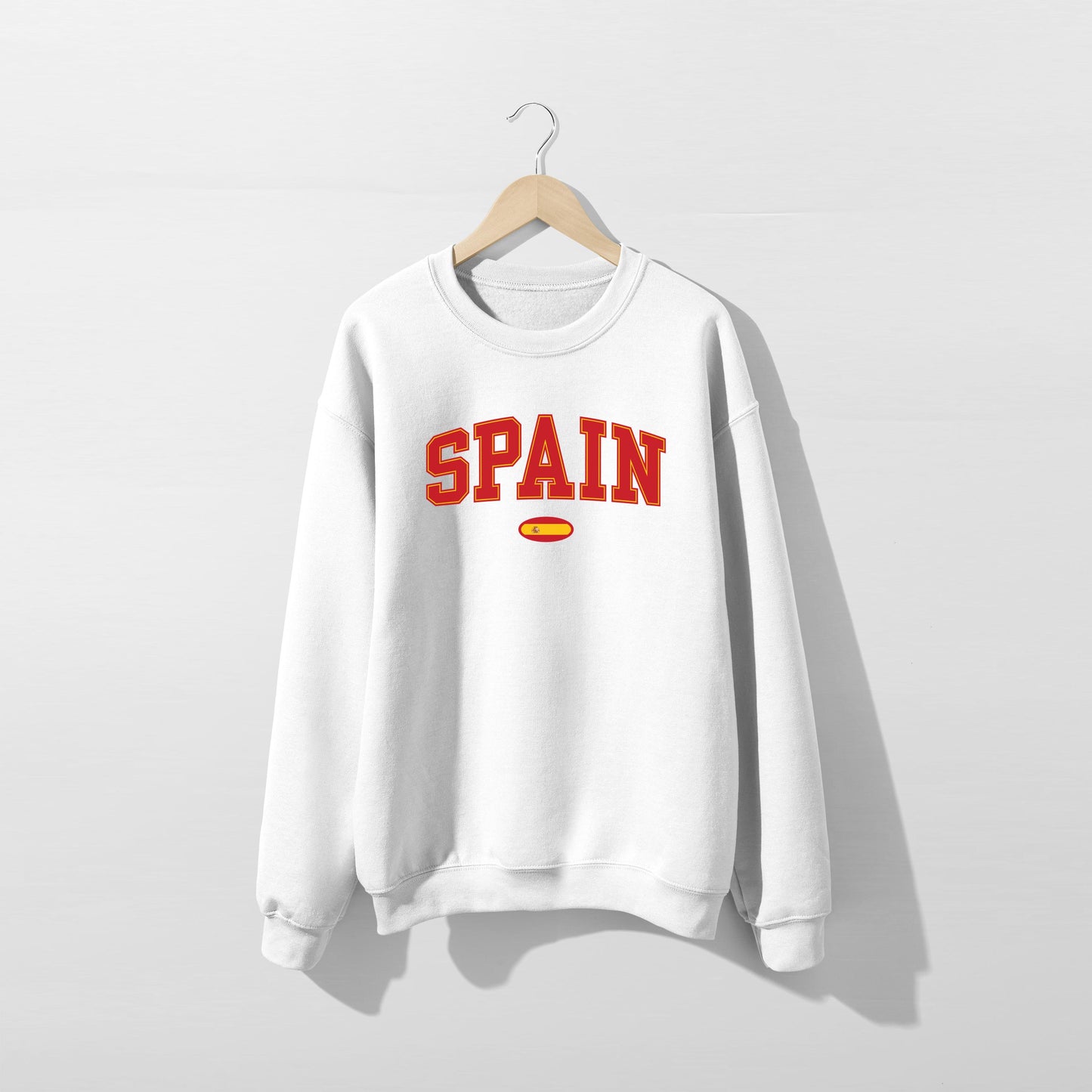 Spain Flag Sweatshirt - Unisex