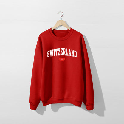 Switzerland Flag Sweatshirt - Unisex