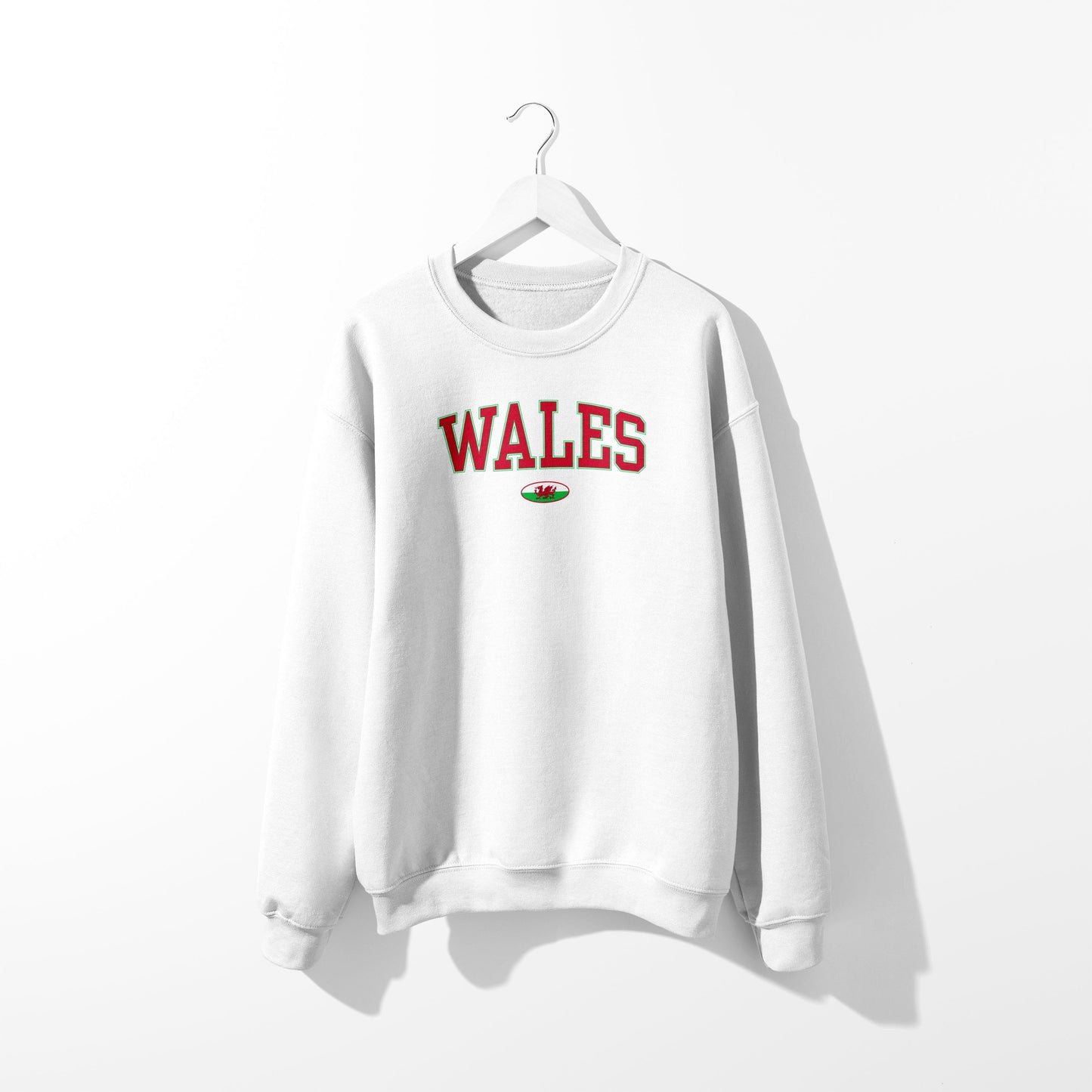 Sweat-shirt avec drapeau du Pays de Galles