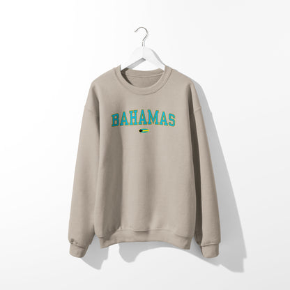 Sweat-shirt avec le drapeau des Bahamas