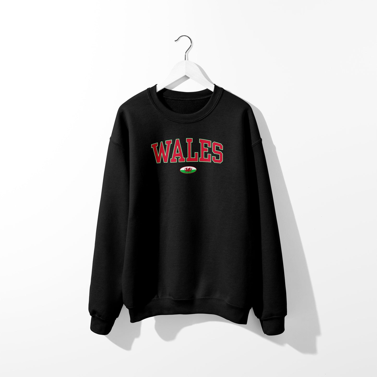 Sweat-shirt avec drapeau du Pays de Galles