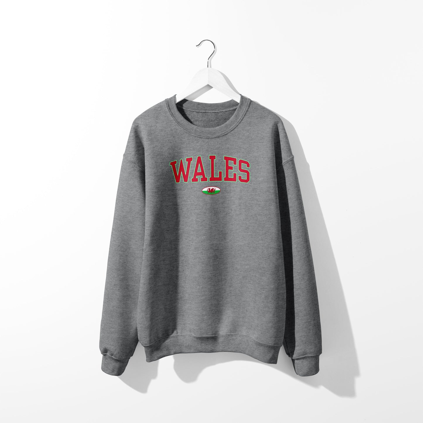 Sweat-shirt avec drapeau du Pays de Galles