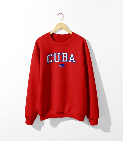 Sudadera con la bandera de Cuba