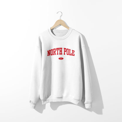 North Pole Christmas Sweatshirt- Unisex