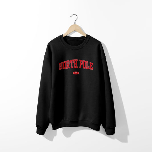 North Pole Christmas Sweatshirt- Unisex